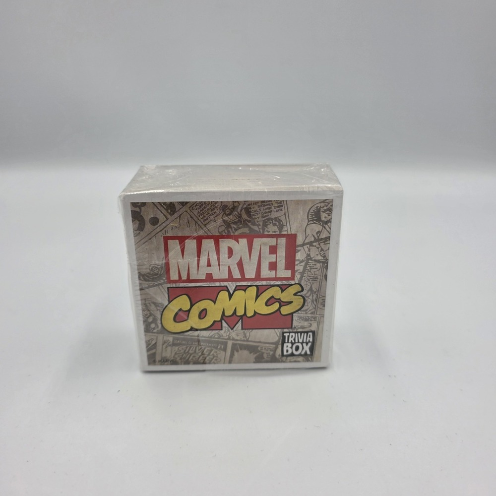 New‎ Marvel Comics Trivia Box Cards Sealed Pack Game